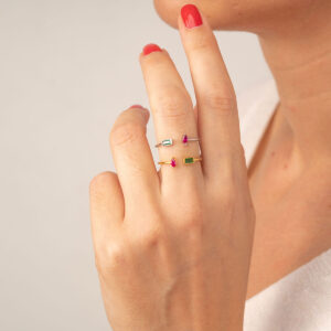 Pink Emerald Ring – Jewellery