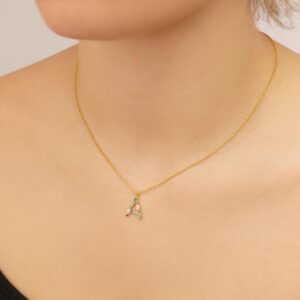 Necklace With Letter A – Jewellery