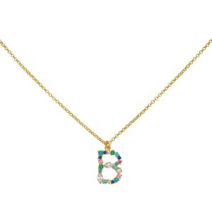 Necklace With Letter B – Jewellery