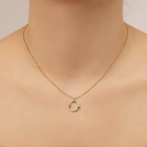 Necklace With Letter O – Jewellery