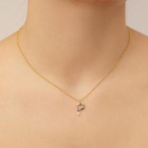 Necklace With Letter P – Jewellery