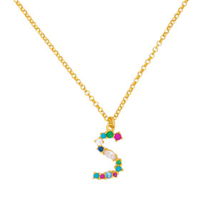 Necklace With Letter S – Jewellery