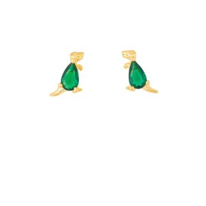 Green Dinosaur Earrings – Jewellery